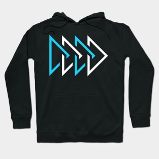 Four Interlocked Triangles Hoodie